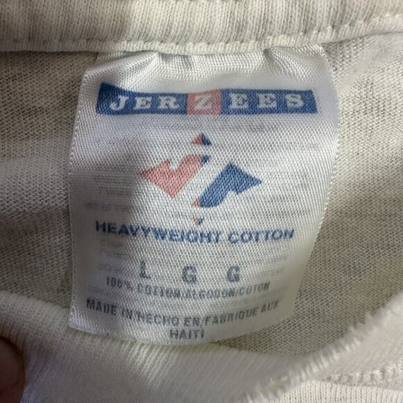 Vintage Yes Rock Band Y2K Tour T-Shirt Size L 35th Anniversary White - Picture 3 of 5